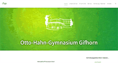 Desktop Screenshot of ohg-gf.de