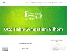 Tablet Screenshot of ohg-gf.de